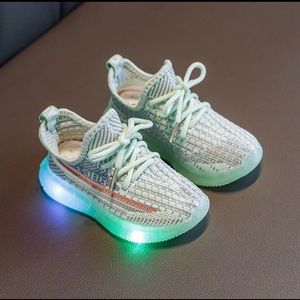 led up sneakers toddlers unisex designer shoe